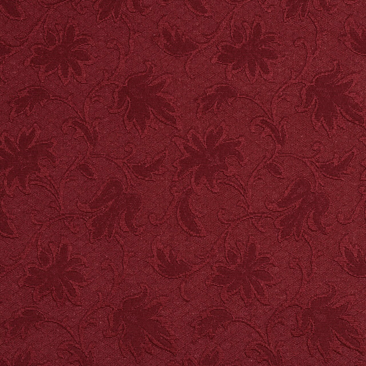 Ruby/Trellis - Red & Burgundy Floral Upholstery Fabric 54 Inches"